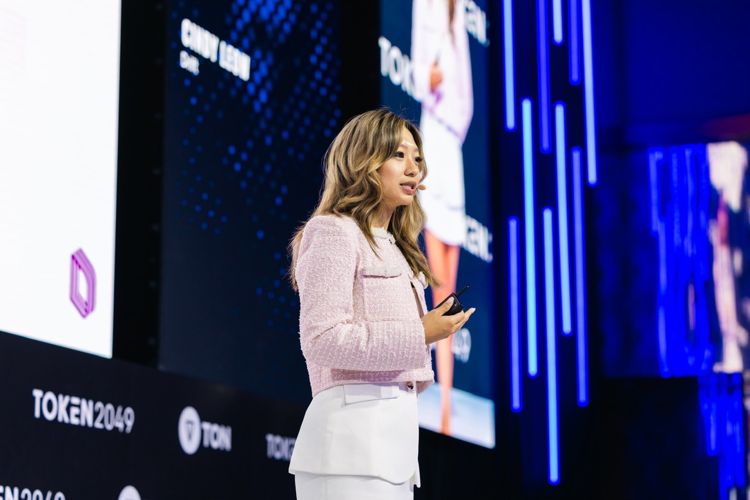 Speaking at TOKEN2049